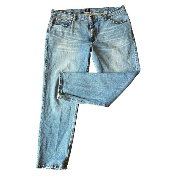 Lee Men's Regular Fit Straight Leg Jean Sz 40 x 30 Vintage Stone #342G - Picture 1 of 9